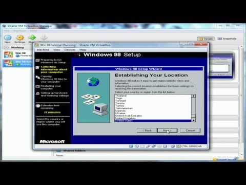 Virtualbox Windows 98 Guide